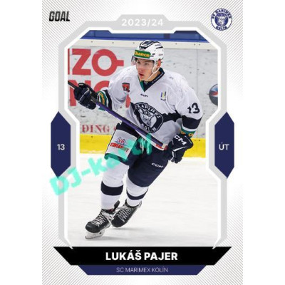 2023/24 Goal cards Chance Liga 1. série #148 Lukáš Pajer