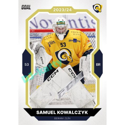 2023/24 Goal cards Chance Liga 2. série #201 Samuel Kowalczyk Gold 1of20