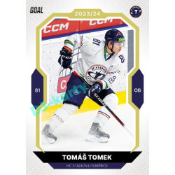 2023/24 Goal cards Chance Liga 2. série #274 Tomáš Tomek Gold 1of20