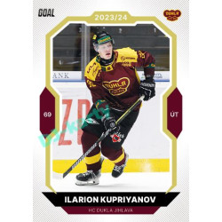 2023/24 Goal cards Chance Liga 2. série #295 Ilarion Kupriyanov Gold 1of20
