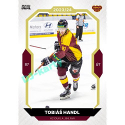 2023/24 Goal cards Chance Liga 2. série #298 Tobiáš Handl Gold 1of20