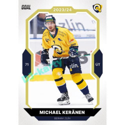 2023/24 Goal cards Chance Liga 2. série #212 Michael Karänen Gold 1of20
