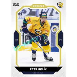 2023/24 Goal cards Chance Liga 2. série #215 Petr Holík Gold 1of20