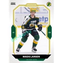 2023/24 Goal cards Chance Liga 2. série #220 Mads Larsen Gold 1of20