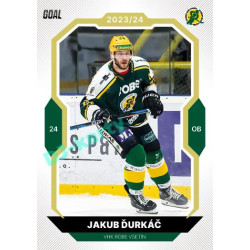 2023/24 Goal cards Chance Liga 2. série #222 Jakub Ďurkáč Gold 1of20