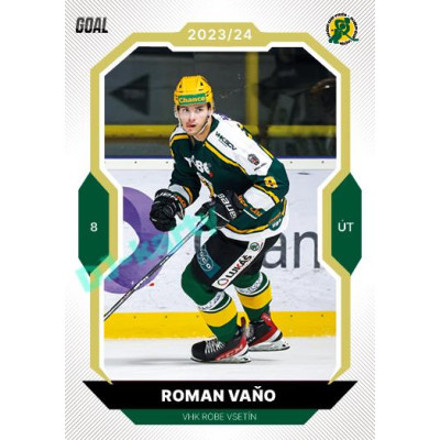 2023/24 Goal cards Chance Liga 2. série #224 Roman Vaňo Gold 1of20