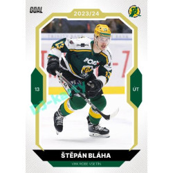 2023/24 Goal cards Chance Liga 2. série #228 Štěpán Bláha Gold 1of20