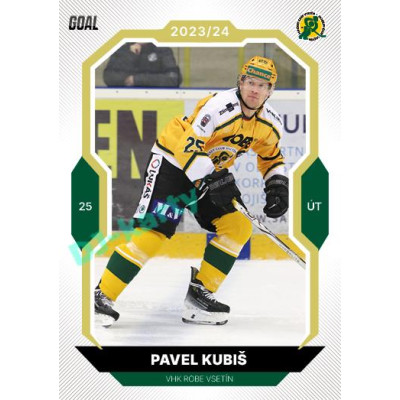 2023/24 Goal cards Chance Liga 2. série #230 Pavel Kubiš Gold 1of20