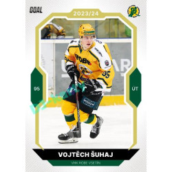 2023/24 Goal cards Chance Liga 2. série #232 Vojtěch Šuhaj Gold 1of20