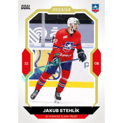 2023/24 Goal cards Chance Liga 2. série #237 Jakub Stehlík Gold 1of20