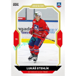 2023/24 Goal cards Chance Liga 2. série #241 Lukáš Stehlík Gold 1of20