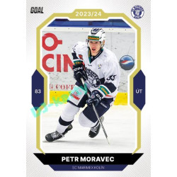 2023/24 Goal cards Chance Liga 2. série #354 Petr Moravec Gold 1of20