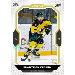 2023/24 Goal cards Chance Liga 2. série #359 František Klejna Gold 1of20