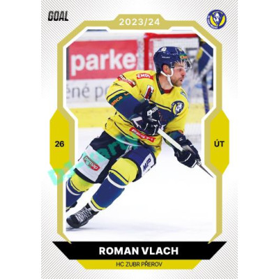 2023/24 Goal cards Chance Liga 2. série #307 Roman Vlach Gold 1of20