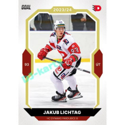 2023/24 Goal cards Chance Liga 2. série #379 Jakub Lichtag Gold 1of20
