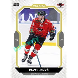 2023/24 Goal cards Chance Liga 2. série #397 Pavel Jenyš Gold 1of20