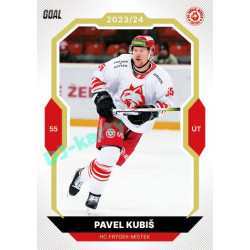 2023/24 Goal cards Chance Liga 2. série #327 Pavel Kubiš Gold 1of20
