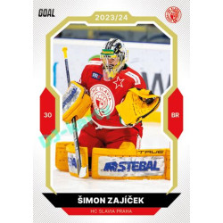 2023/24 Goal cards Chance Liga 2. série #329 Šimon Zajíček Gold 1of20