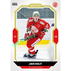 2023/24 Goal cards Chance Liga 2. série #331 Jan Holý Gold 1of20