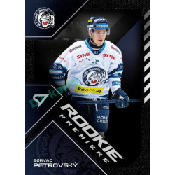 2024/25 Sportzoo ELH 1. serie #RP-7 Servác Petrovský Rookie Premiere