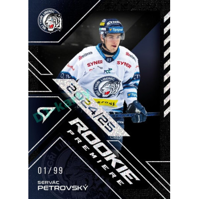 2024/25 Sportzoo ELH 1. serie #RP-7 Servác Petrovský Rookie Premiere Limited xx/99