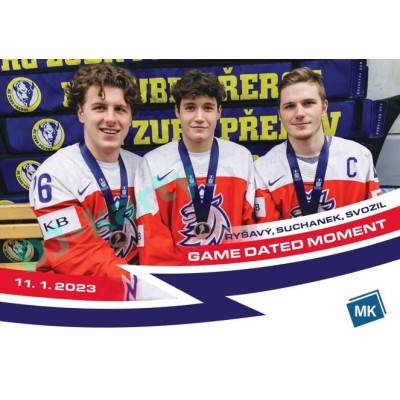 2023 MK reprezentace #138 Martin Ryšavý / Tomáš Suchánek / Stanislav Svozil