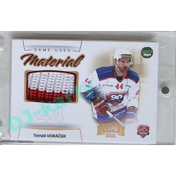 2023/24 Goal cards Chance Liga 1. série #GUM-10 Tomáš Voráček Game Used Material EXPO 2/2