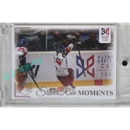 2023/24 Legendary Cards Hlinka Gretzky Cup Young Lions #SRM-05 Gólová radost Matěje Kubiesy proti USA Silver Run Moments Expo