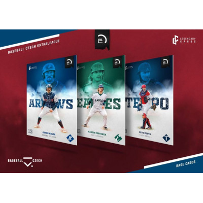 2022 Legendary Cards Baseball Czech Extraleague Collector´s box