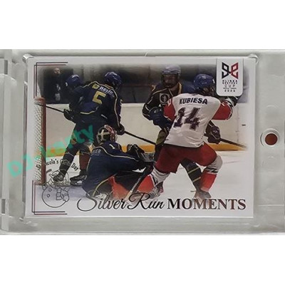 2023/24 Legendary Cards Hlinka Gretzky Cup Young Lions #SRM-40 Fibigr skóruje a snižuje stav utkání Silver Run Moments Expo