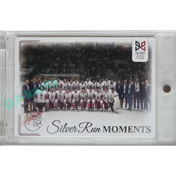 2023/24 Legendary Cards Hlinka Gretzky Cup Young Lions #SRM-50 Kanada vyhrála, Češi oslavili stříbro Silver Run Moments Expo