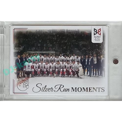 2023/24 Legendary Cards Hlinka Gretzky Cup Young Lions #SRM-50 Kanada vyhrála, Češi oslavili stříbro Silver Run Moments Expo