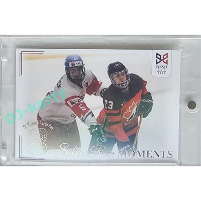 2023/24 Legendary Cards Hlinka Gretzky Cup Young Lions #SRM-46 Češi ve finále čelili Kanadě Silver Run Moments Expo