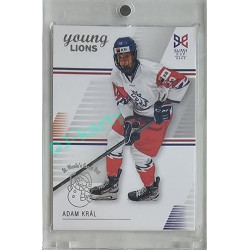 2023/24 Legendary Cards Hlinka Gretzky Cup Young Lions #08 Adam Král Expo