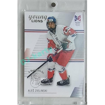 2023/24 Legendary Cards Hlinka Gretzky Cup Young Lions #09 Aleš Zielinski Expo
