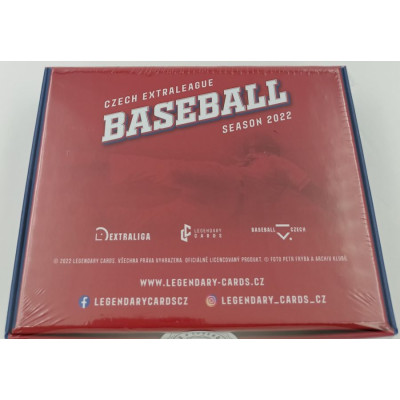 2022 Legendary Cards Baseball Czech Extraleague Collector´s box