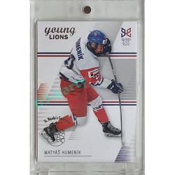 2023/24 Legendary Cards Hlinka Gretzky Cup Young Lions #12 Matyáš Humeník Expo
