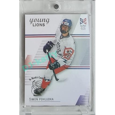 2023/24 Legendary Cards Hlinka Gretzky Cup Young Lions #19 Simon Pohludka Expo