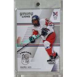 2023/24 Legendary Cards Hlinka Gretzky Cup Young Lions #22 Ondřej Kos Expo