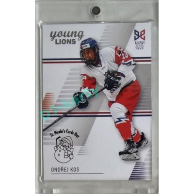 2023/24 Legendary Cards Hlinka Gretzky Cup Young Lions #22 Ondřej Kos Expo