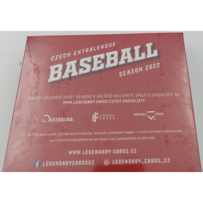 2022 Legendary Cards Baseball Czech Extraleague Hobby box