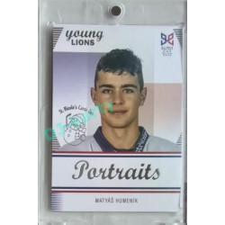 2023/24 Legendary Cards Hlinka Gretzky Cup Young Lions #P-12 Matyáš Humeník Portréty Expo