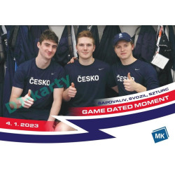 2023 MK reprezentace #143 Matyáš Šapovaliv / Stanislav Svozil / Gabriel Szturc