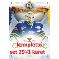 2023 Goal Cards Zlín Champions kompletní set řadovek (29+1)ks