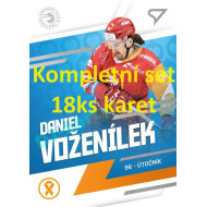 2023/24 Sportzoo O kapku lepší hokej - kompletní set 18ks karet