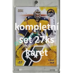 2024 Goal Cards 95. VÝROČÍ ZLÍNSKÉHO HOKEJE - kompletní set 27ks řadových karet