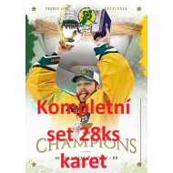 2024 Goal Cards Vsetín Champions kompletní set 28ks základních karet
