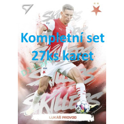 2024/25 Sportzoo Chance Liga 1. série kompletní set Skillers 27ks karet