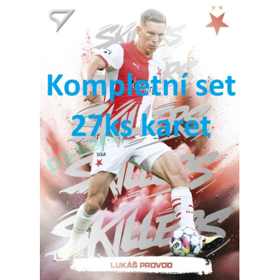 2024/25 Sportzoo Chance Liga 1. série kompletní set Skillers 27ks karet