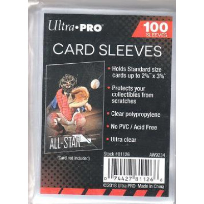 Ultra Pro - Standart Sleeves balení 100 ks